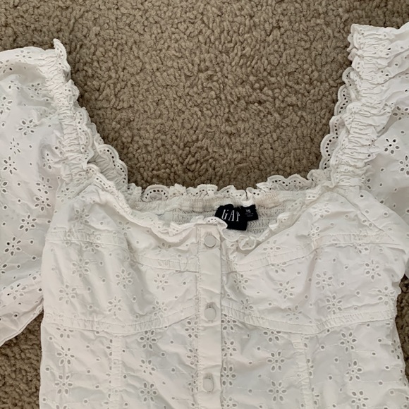 Gap white eyelet dress - Picture 4 of 8